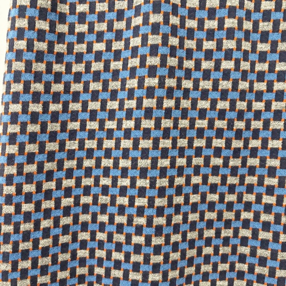 Vintage 1970's‎ Geometric Tank Top Womens Size Medium Blue and Gray Sleeveless - Picture 3 of 7